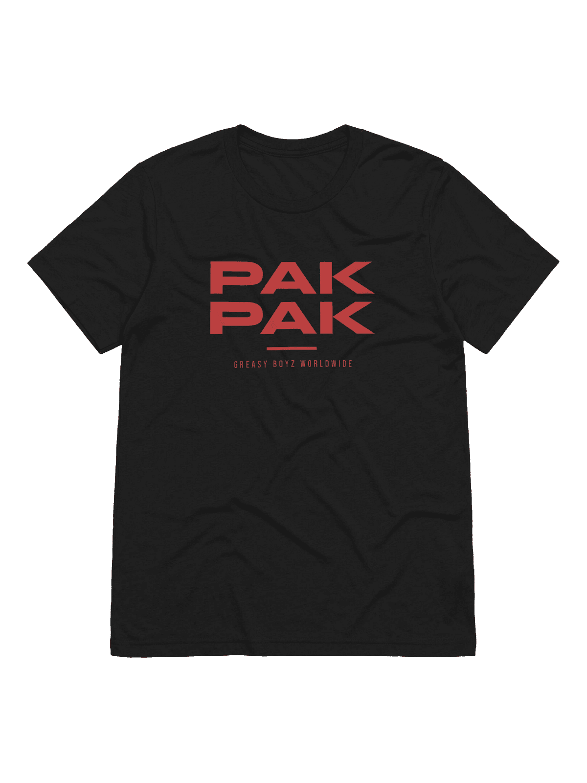 PAK PAK Wordmark Tee — Red